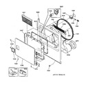 Diagram for 2 - Front Panel & Lint Filter