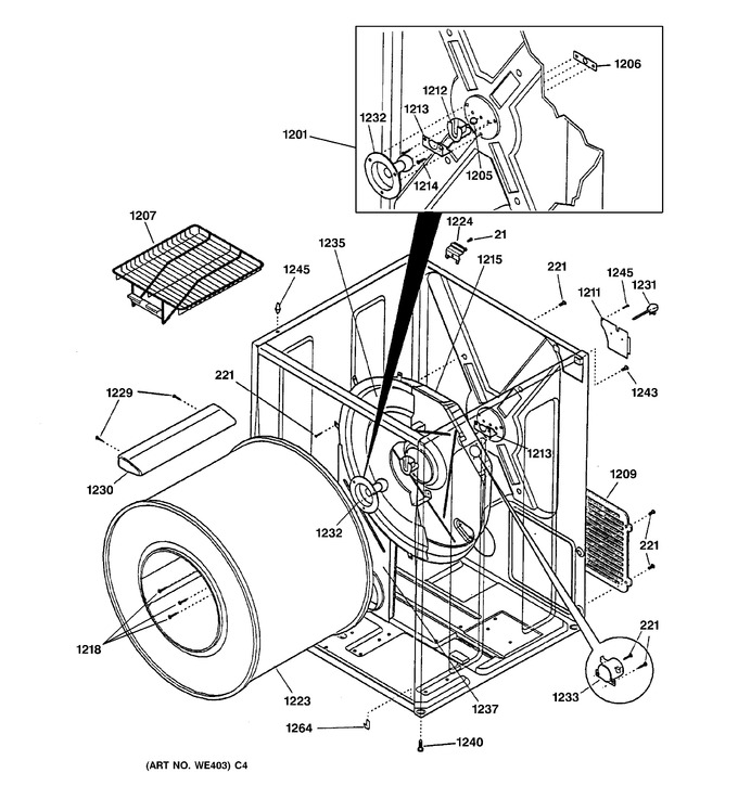 Diagram for DSXH43GV1WW