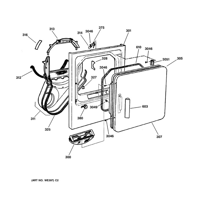 Diagram for DNSR473EW1AA