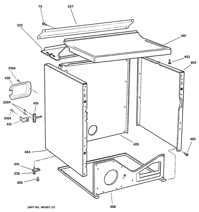 Diagram for DNXR473EW1AA