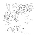 Diagram for 2 - Dryer Cabinet, Drum & Heater