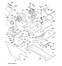 Diagram for 3 - Dryer Motor, Blower & Belt