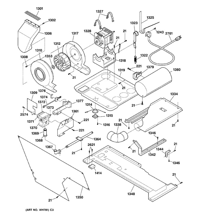 Diagram for WSM2780WAWAA