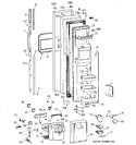 Diagram for 1 - Freezer Door