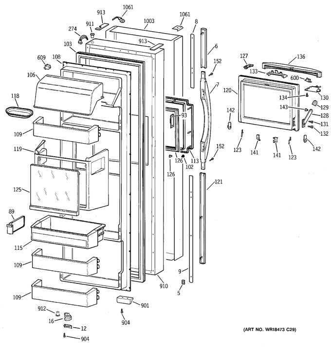 Diagram for TFG28PFCGBS