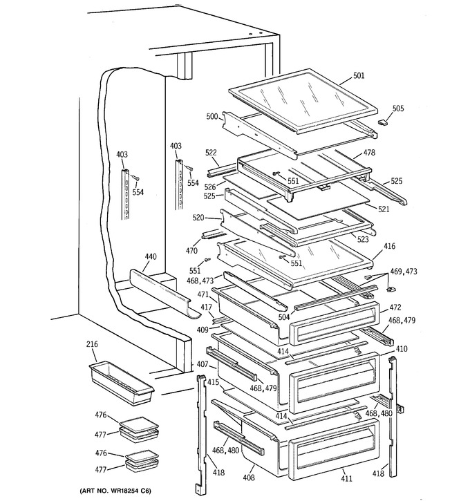 Diagram for TFG28PFCGBS