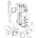 Diagram for 1 - Freezer Door