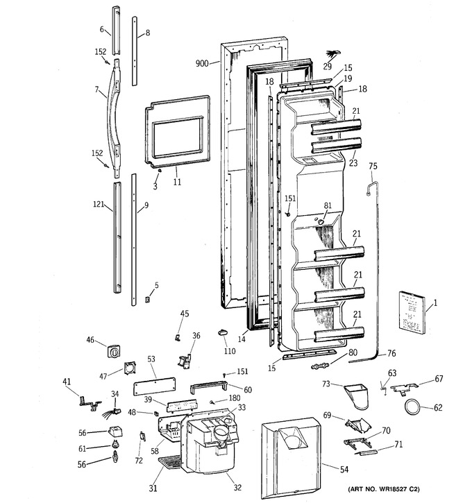 Diagram for TFX26CRDACC