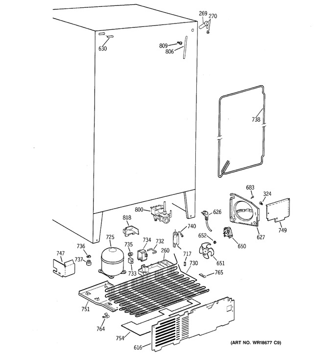 Diagram for TFX26CRDACC