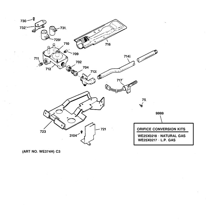 Diagram for DWSR475GY1WW