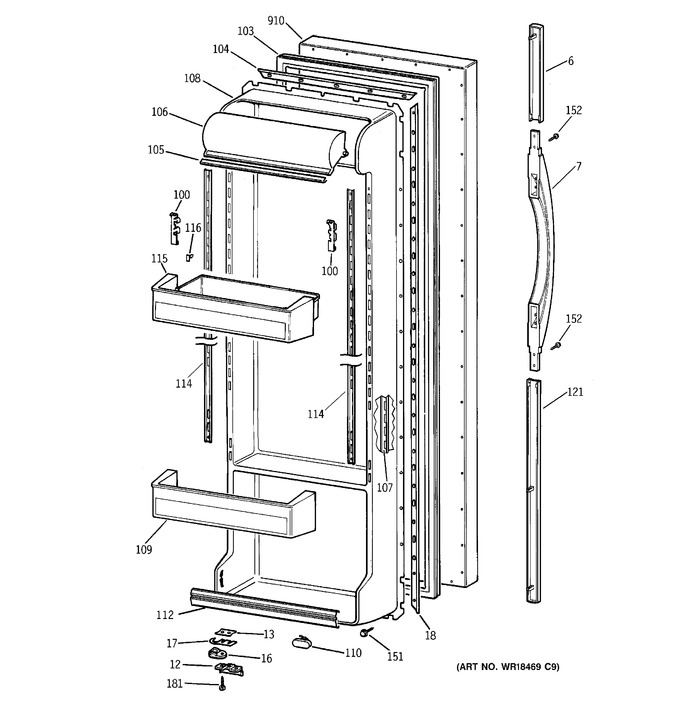 Diagram for TFX25GRCGWW