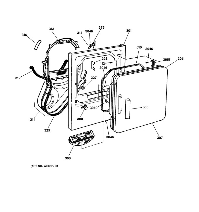 Diagram for DBXR453EA0AA