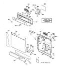 Diagram for 1 - Escutcheon & Door Assembly