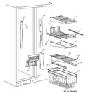 Diagram for 4 - Freezer Shelves