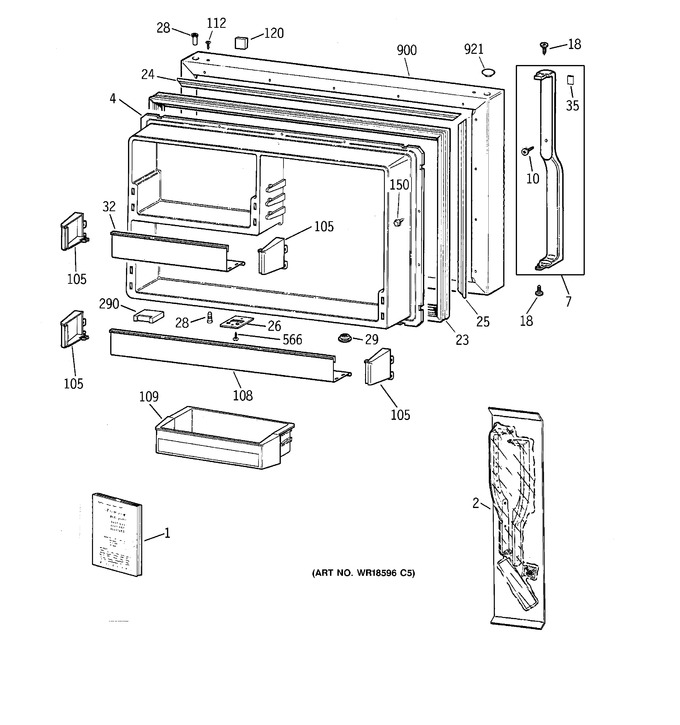 Diagram for TBG22PADARWW