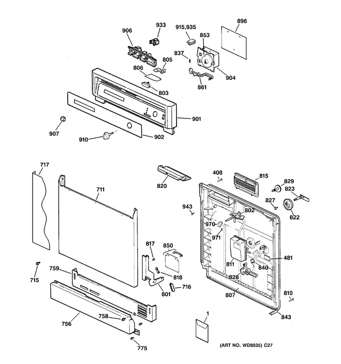 Diagram for GSD3230ZZ4WW