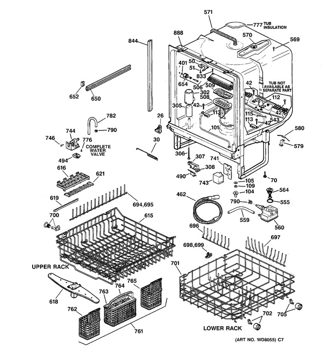 Diagram for ZBD4200D01WW