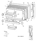 Diagram for 1 - Freezer Door