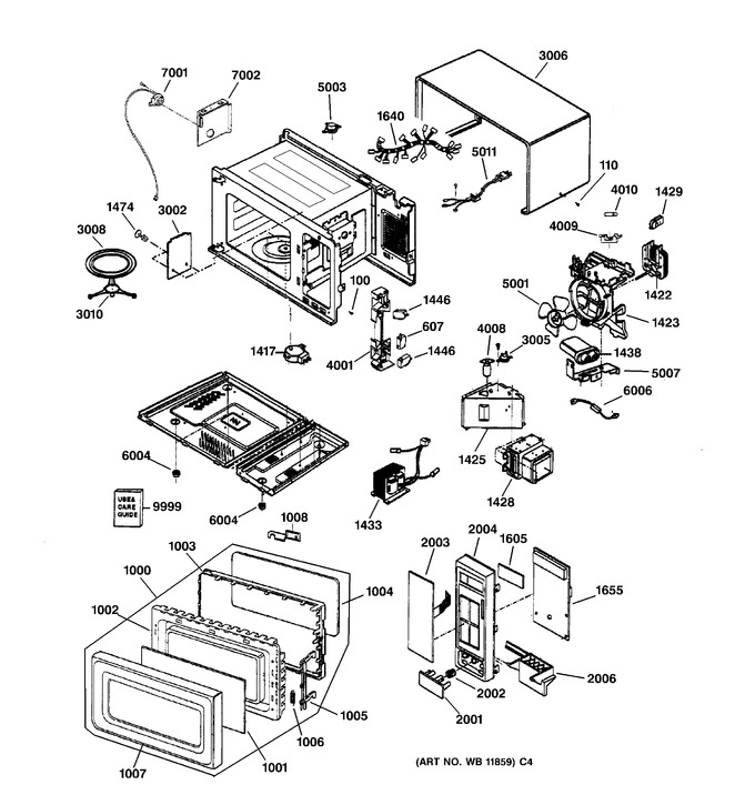 Diagram for JE1360WC01