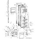 Diagram for 1 - Freezer Door