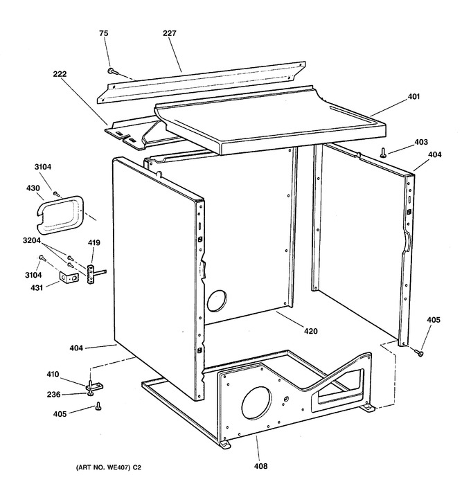 Diagram for DX4500EA0WW