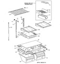 Diagram for 4 - Shelf Parts