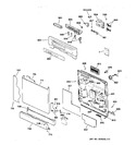 Diagram for 1 - Escutcheon & Door Assembly