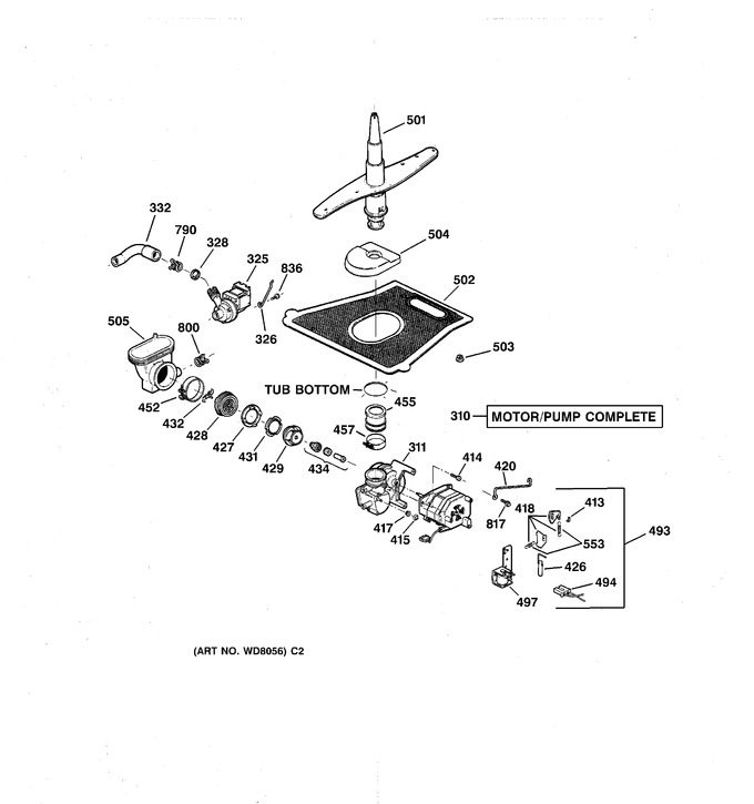 Diagram for GSDL132F00WW