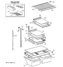 Diagram for 4 - Shelf Parts