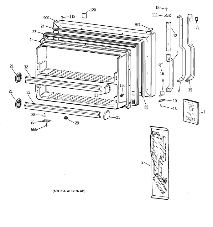 Diagram for CTG21GABURWW