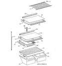 Diagram for 4 - Shelf Parts