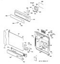 Diagram for 1 - Escutcheon & Door Assembly