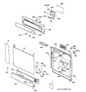 Diagram for 1 - Escutcheon & Door Assembly