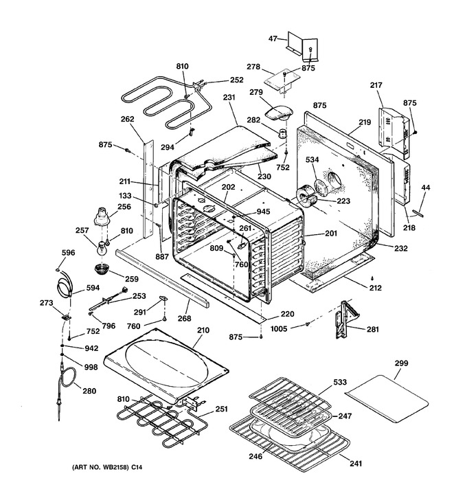 Diagram for JT910SA3SS