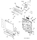 Diagram for 1 - Escutcheon & Door Assembly