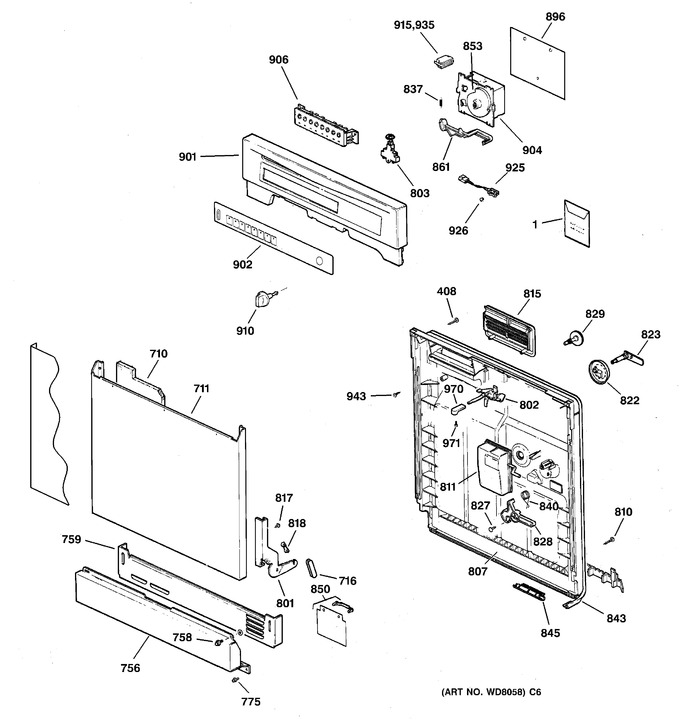 Diagram for GSD3620F00BB