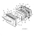 Diagram for 5 - Oven Door