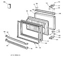 Diagram for 1 - Freezer Door