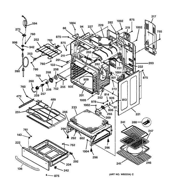 Diagram for JB965SC1SS