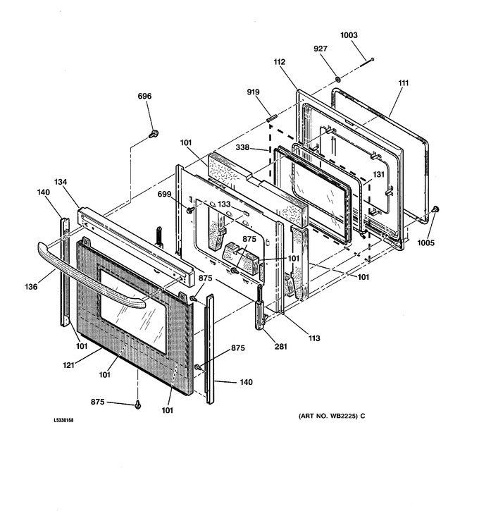 Diagram for JB965SC1SS