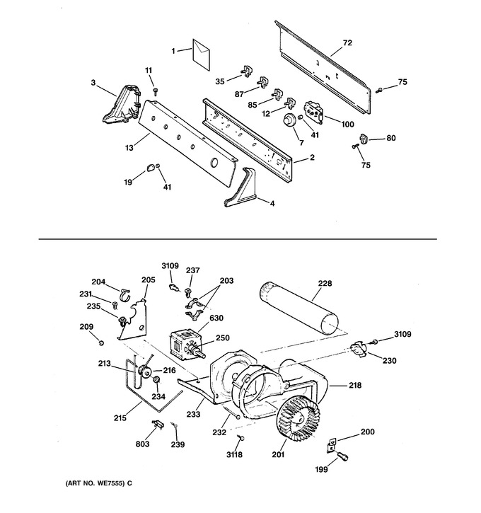 Diagram for DCSR483EA1WW