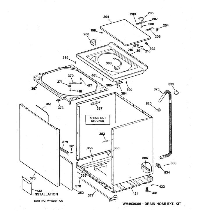 Diagram for WBSE4220A0WW