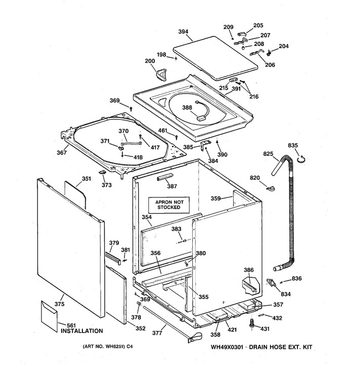 Diagram for WBSE5290A0WW