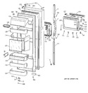 Diagram for 2 - Fresh Food Door