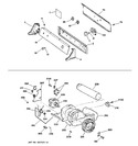 Diagram for 1 - Backsplash, Blower & Drive Assembly