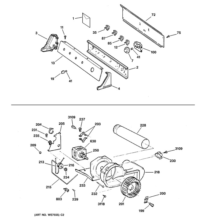 Diagram for DNSR473GW3WW