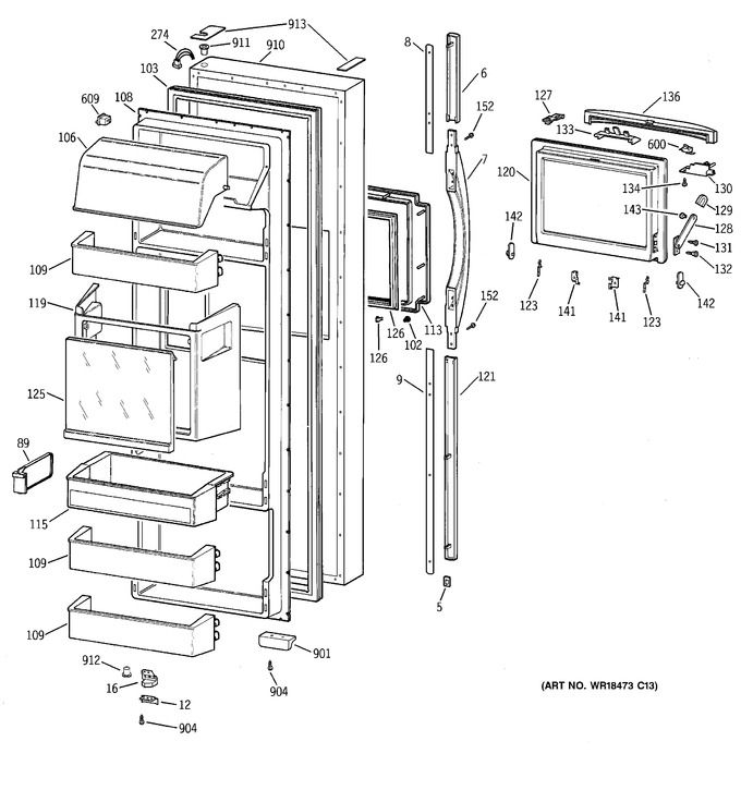 Diagram for MSK28DHBHWW