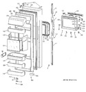 Diagram for 2 - Fresh Food Door