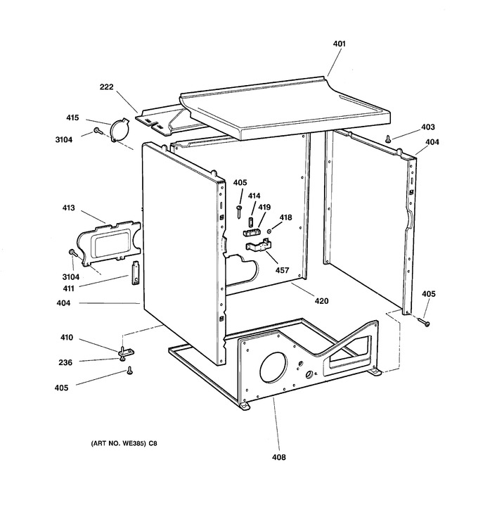 Diagram for BWXR473EV0WW