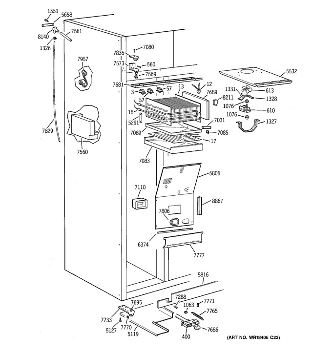 Diagram for ZISW36DCB